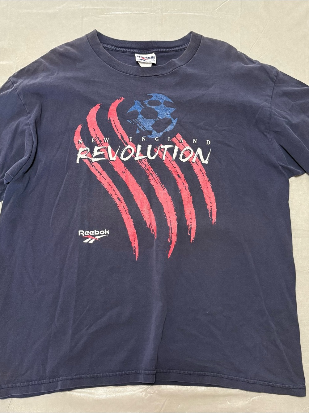 Vintage New England Revolution Reebok Tee